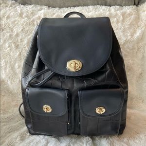 Coach Croc Turnlock Rucksack